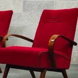 Paire de fauteuils 6952 par Jaroslav Smidek pour Ton, ex Tchécoslovaquie
