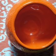 Pot à confiture orange