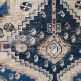 Handmade antique Caucasian Shirvan rug 126cm x 191cm, 1900s