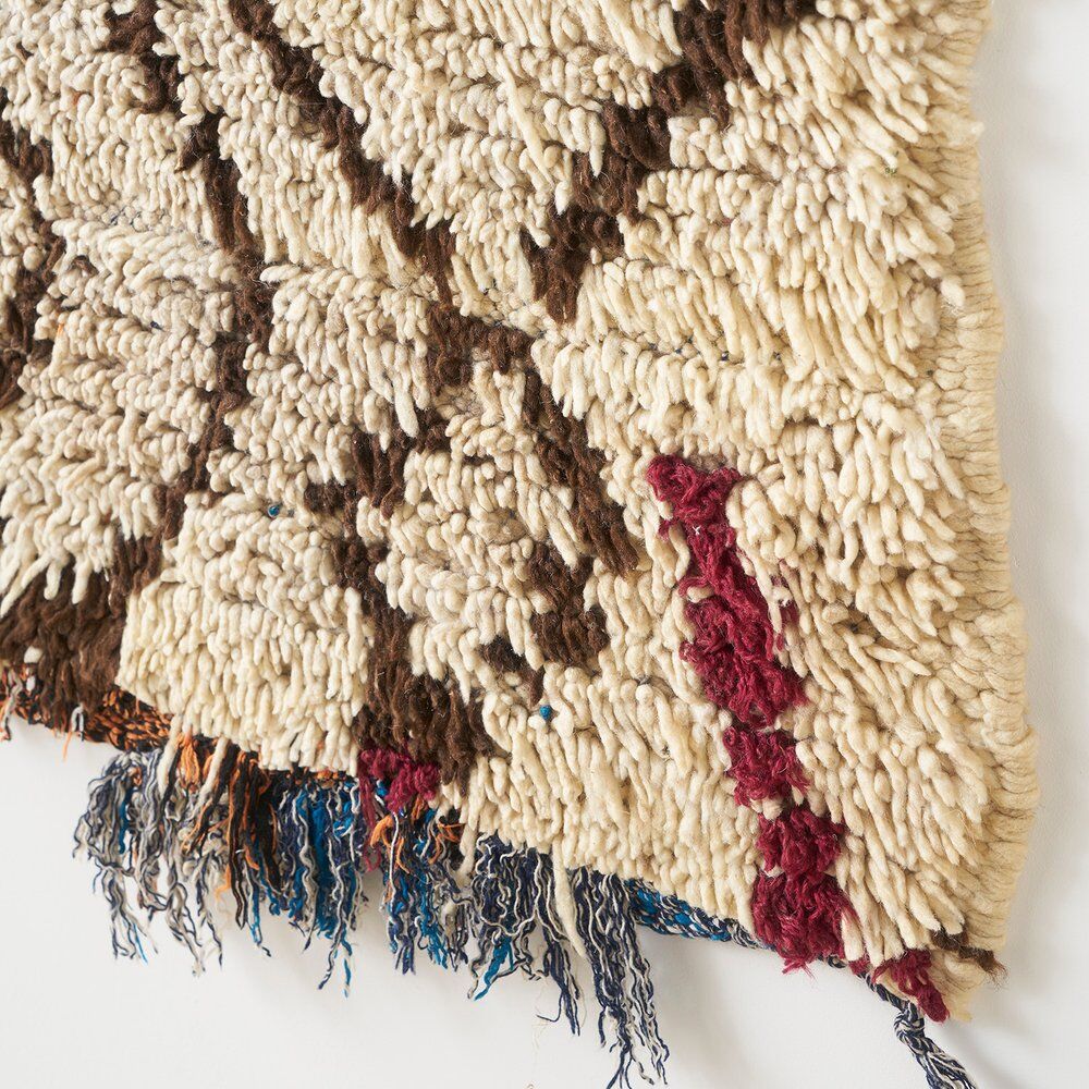 Carpet old marmoucha "January 7" 155 x 75 cm