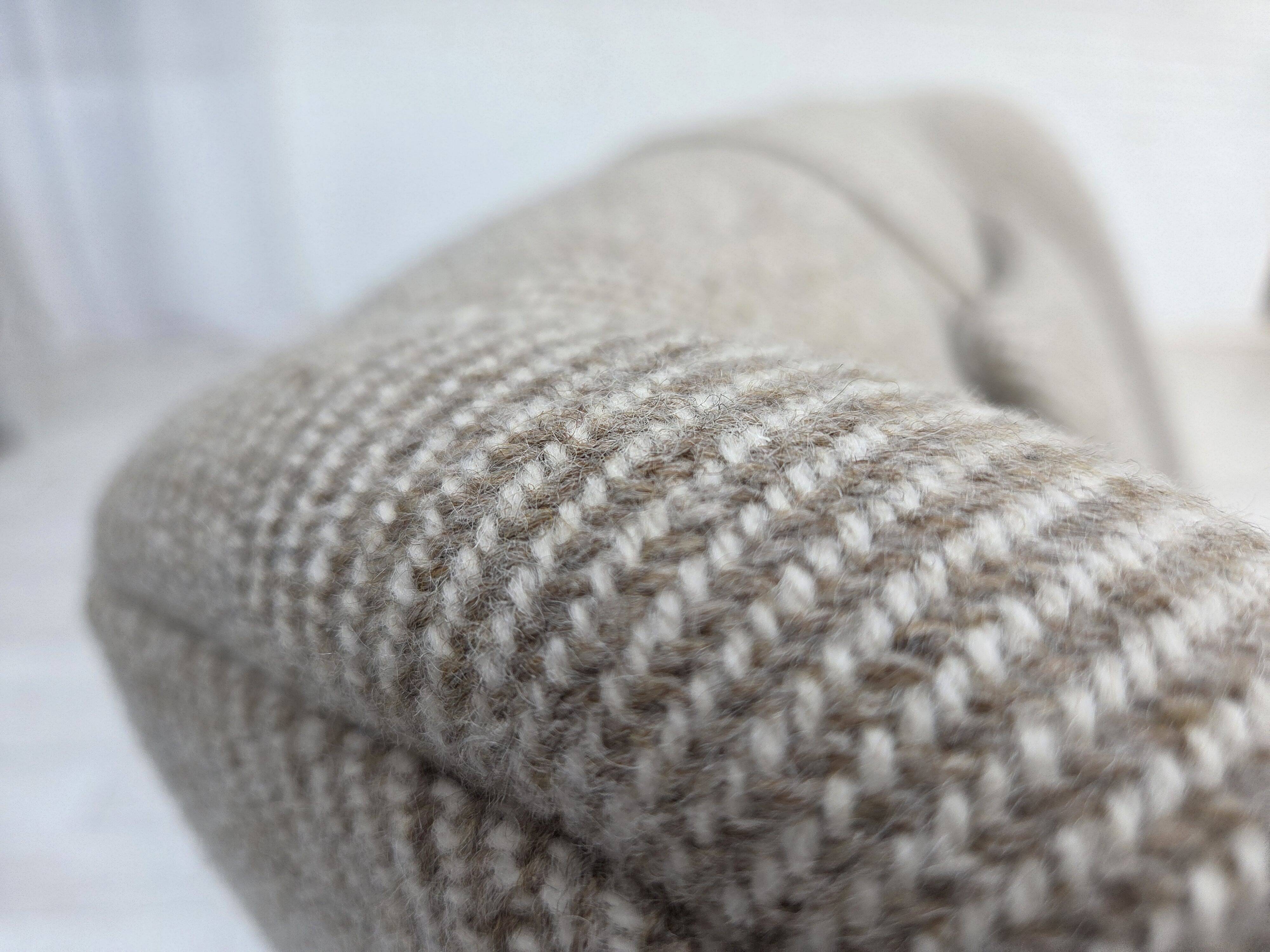 1960s, Danish design by Kurt Østervig, armchair model 61, wool, teak.