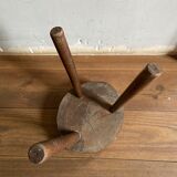 Brutalist stool tripod