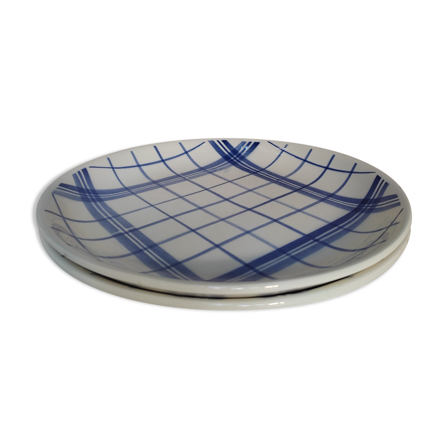 Checkered plate duo