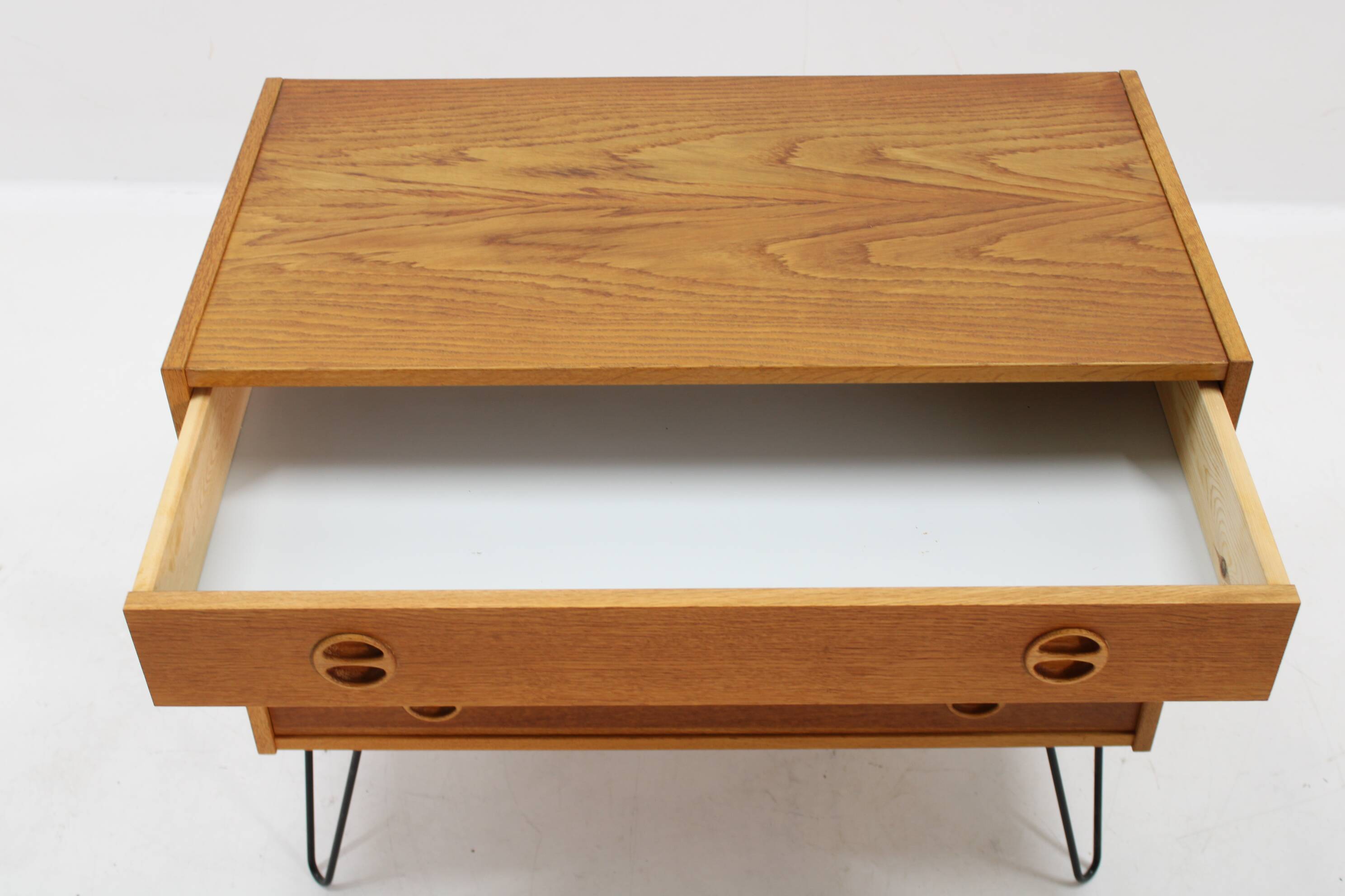 Commode à tiroirs en chêne recyclé des années 1960, Danemark