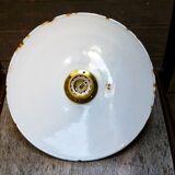 Industrial suspension in green enamelled sheet metal