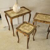 Vintage Venetian nesting table