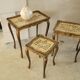 Vintage Venetian nesting table