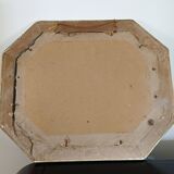 Small octagonal art nouveau mirror