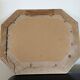 Small octagonal art nouveau mirror