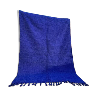 Blue Berber rug in wool 200cm x 300cm