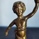 Set of two cherub cherub candlesticks
