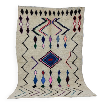 Handcrafted Moroccan Berber Rug 236 X 152 CM