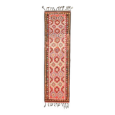 Tapis vintage turc en laine et coton noué à la main, années 1970