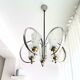 Vintage Space Age Sputnik chandelier ceiling lamp