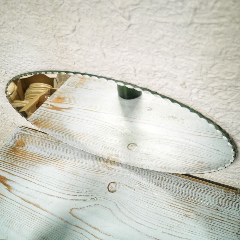 Beveled mirror to install 50x25cm