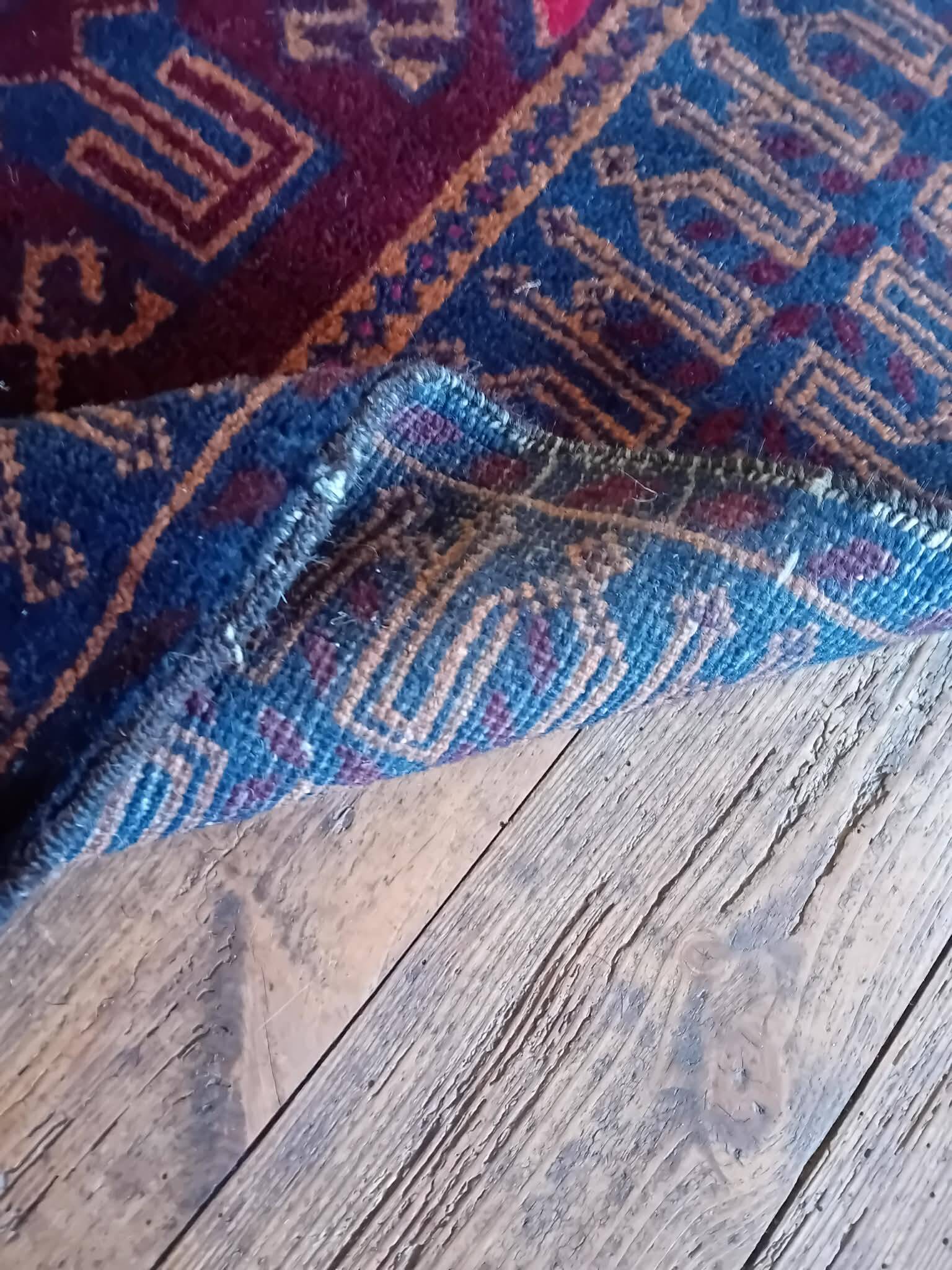 Handmade Afghan Belouch rug 155x90cm