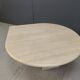 Vintage travertine coffee table, 1970s