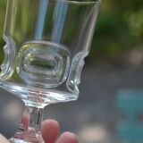 6 original wine glasses