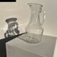 Vintage water decanter H: 25cm