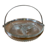 Vintage glass aperitif servant