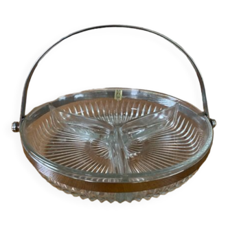 Vintage glass aperitif servant