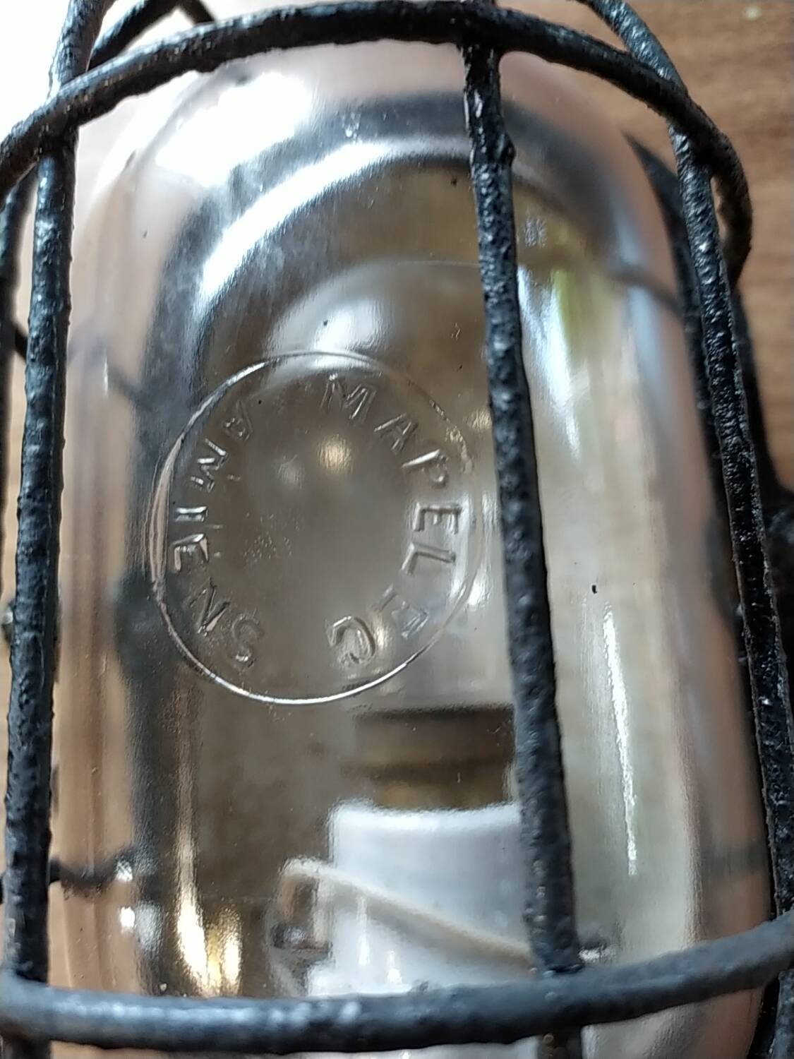 Industrial cast iron wall lights