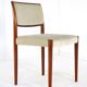 Set of 4 Niels O Möller model 80 chairs