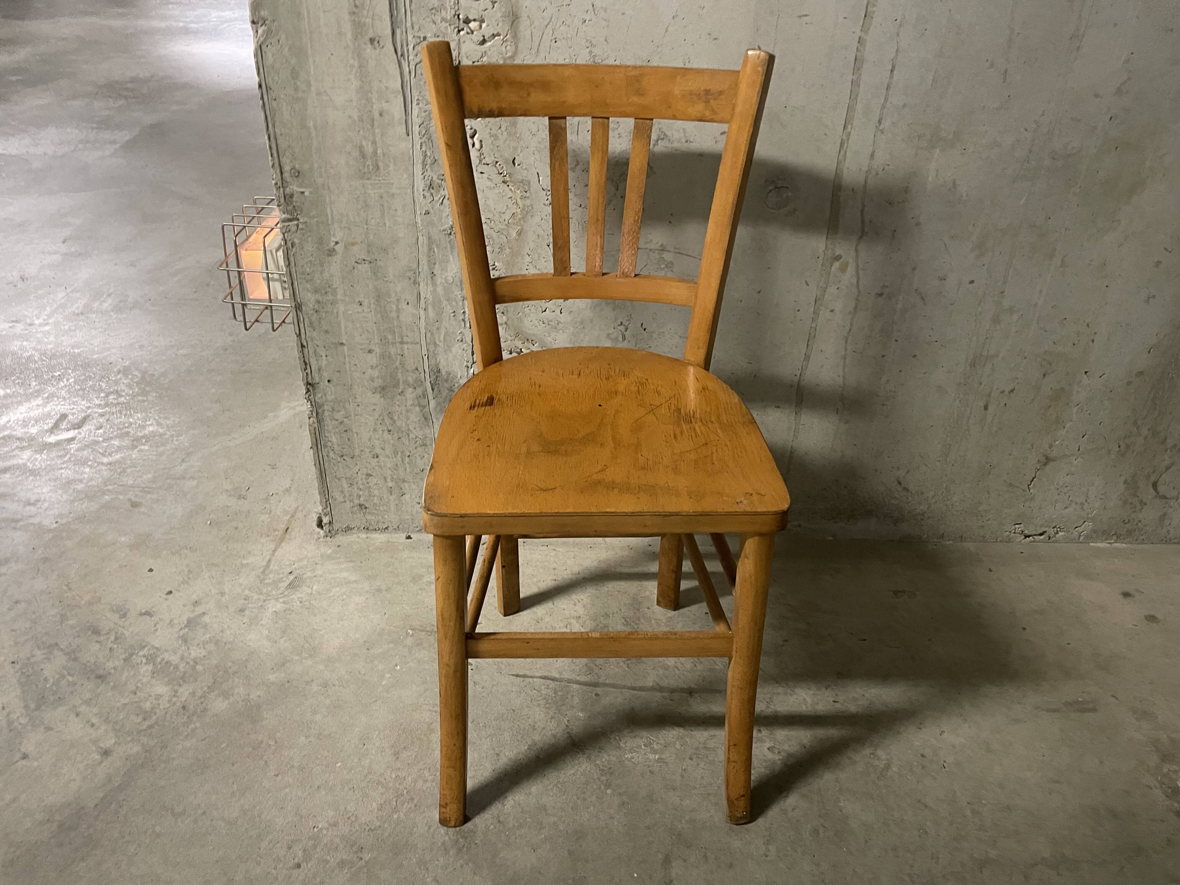 Chaise bistrot années 60