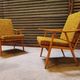 Pair of armchairs Ton Bystřice model Boomerang by Antonin Suman 1960