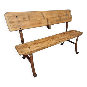 Antique garden bench park bench patio bench 136 cm