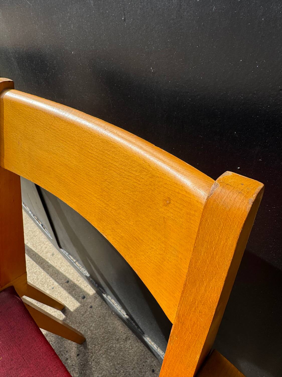Bridge chairs with compass legs from the 1960s.