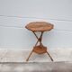 Table pedestal table wood, pedestal table wood imitation bamboo