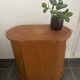 Rotating wooden bar cart from the 1950s.