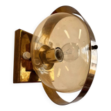 Preciosa gold wall lamp or table lamp / Kamenický Šenov, 1970s