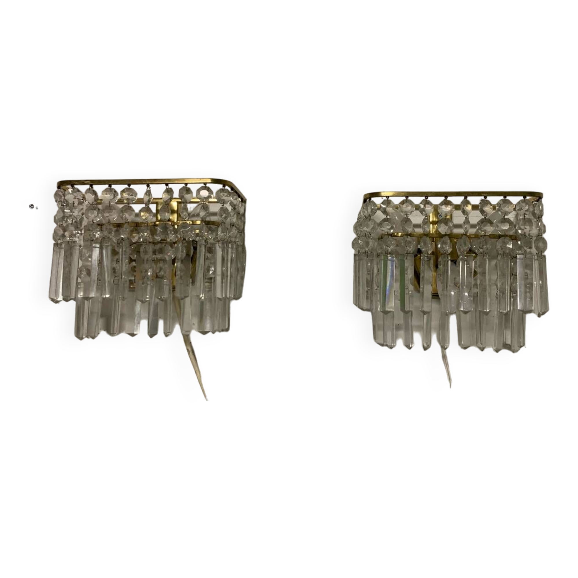 Austrian crystal sconces