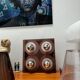 Vintage Wall Light 4 Lights Jocelyne Trocmé Oxar Disco Model