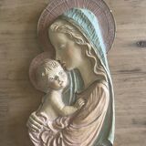 Wall plaque: Mother and Child