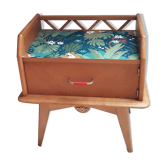 Bedside table revamped compass legs