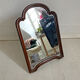 Art deco psyche mirror