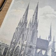 Saint Paul’s Church in Strasbourg, printed in 1897.
