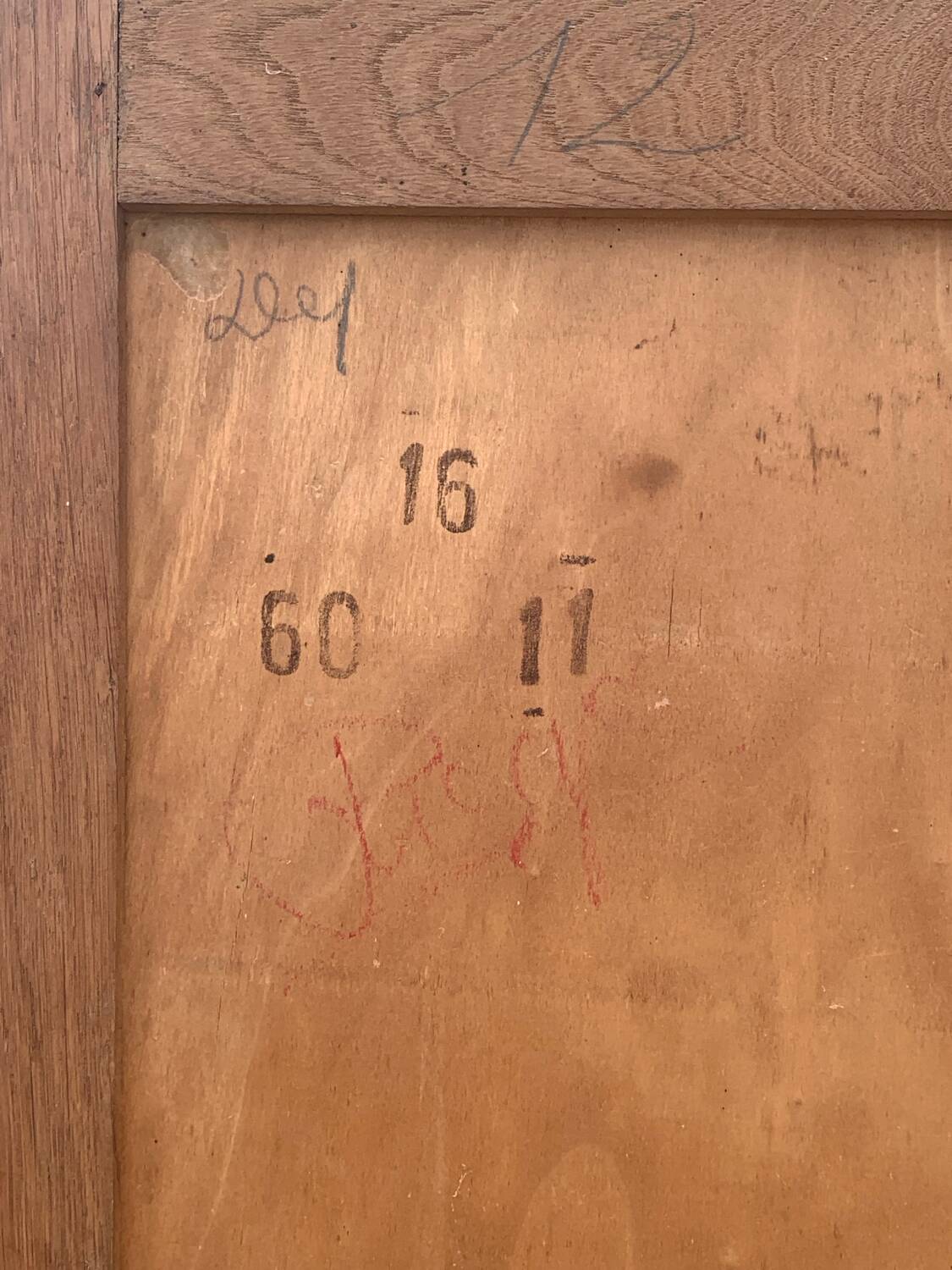 Asymmetrical Parisian Art Deco wardrobe 1930