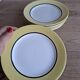 7 vintage l'amandinoise dessert plates