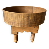 Small wooden coffee table, handcrafted
