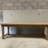 Large solid farmhouse table 2.5m – ideal for large gatherings.