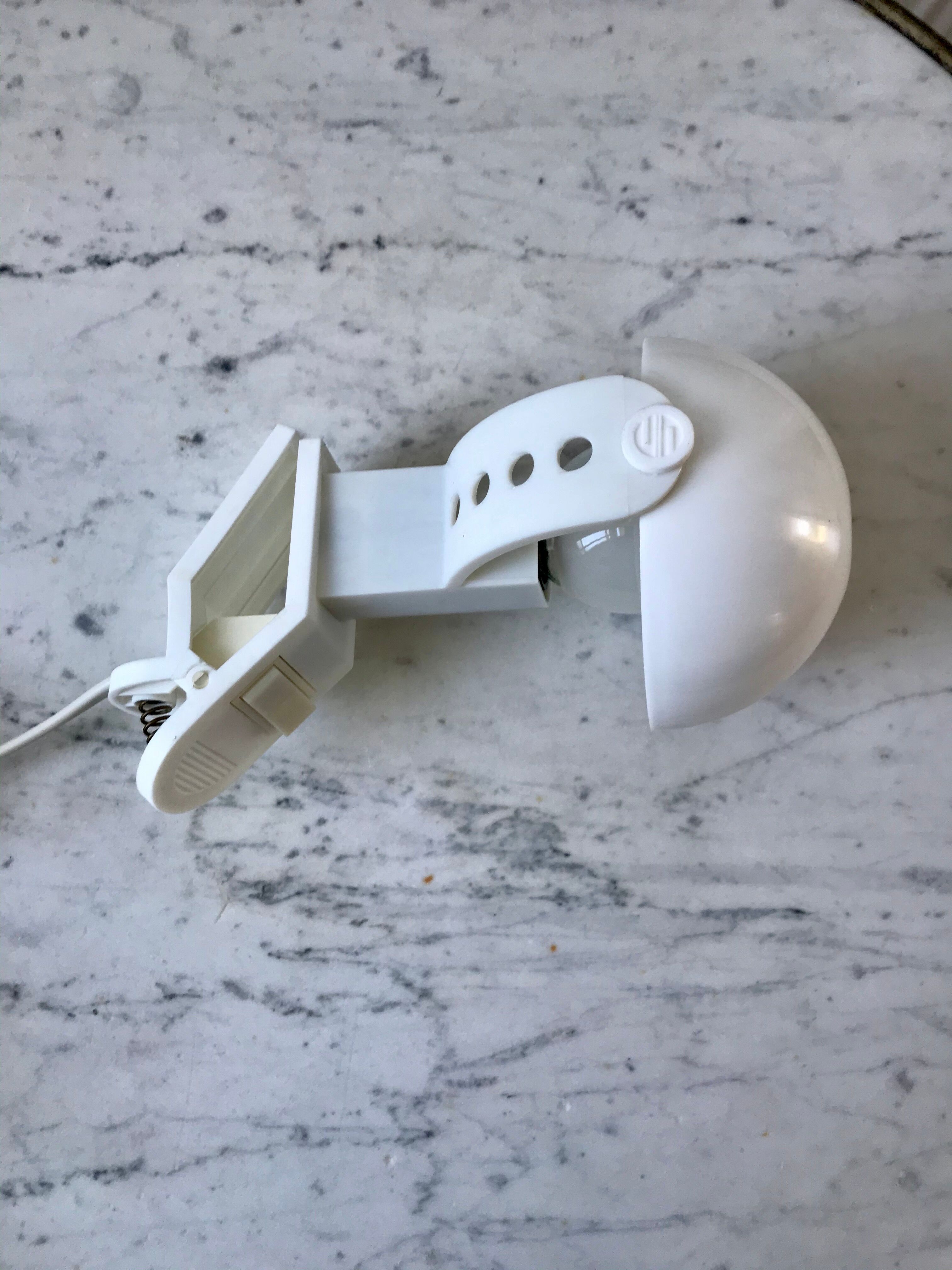 lampe champignon design à pincer Sarlam années 70