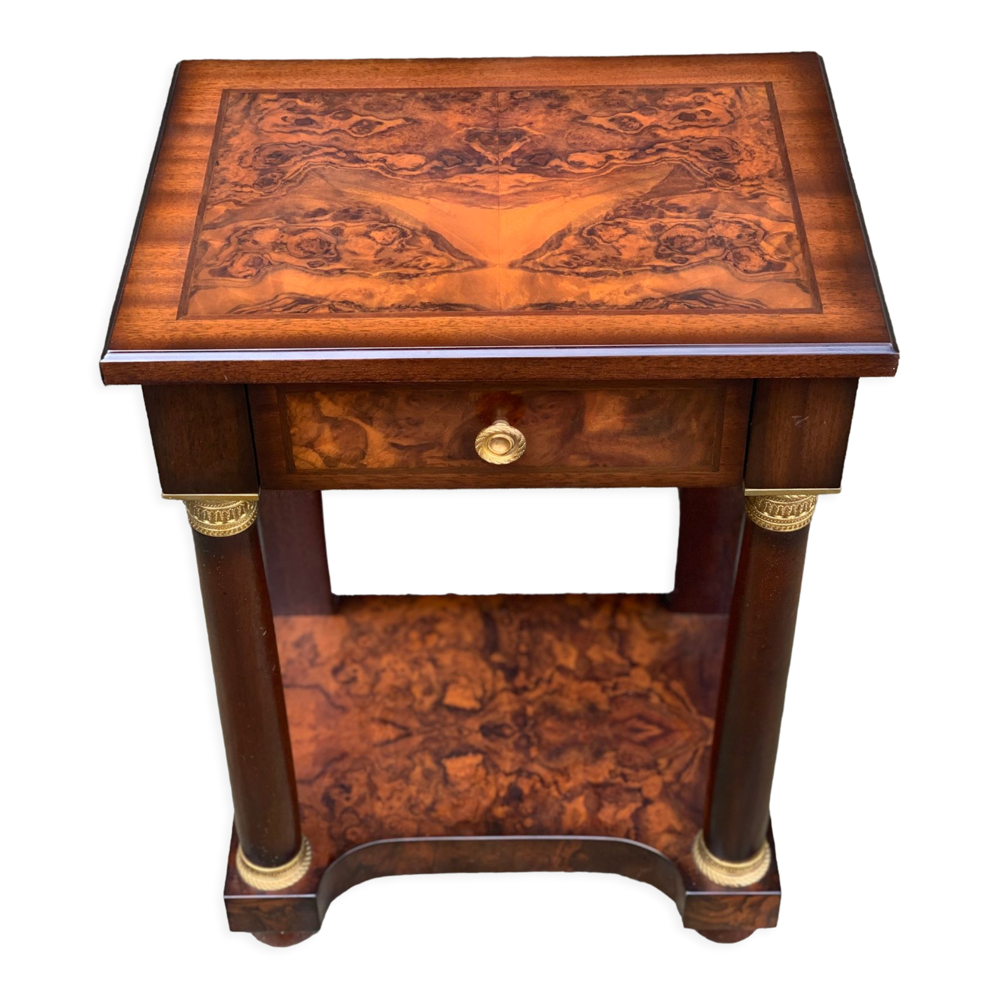 Mahogany art deco style serving table