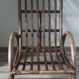 Rattan armchair