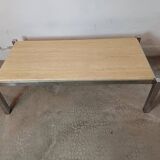 Table basse travertin vintage