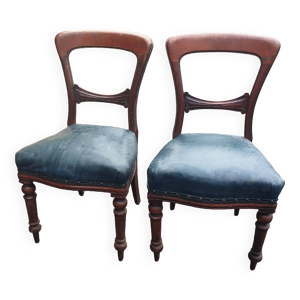 Paire de fauteuils en