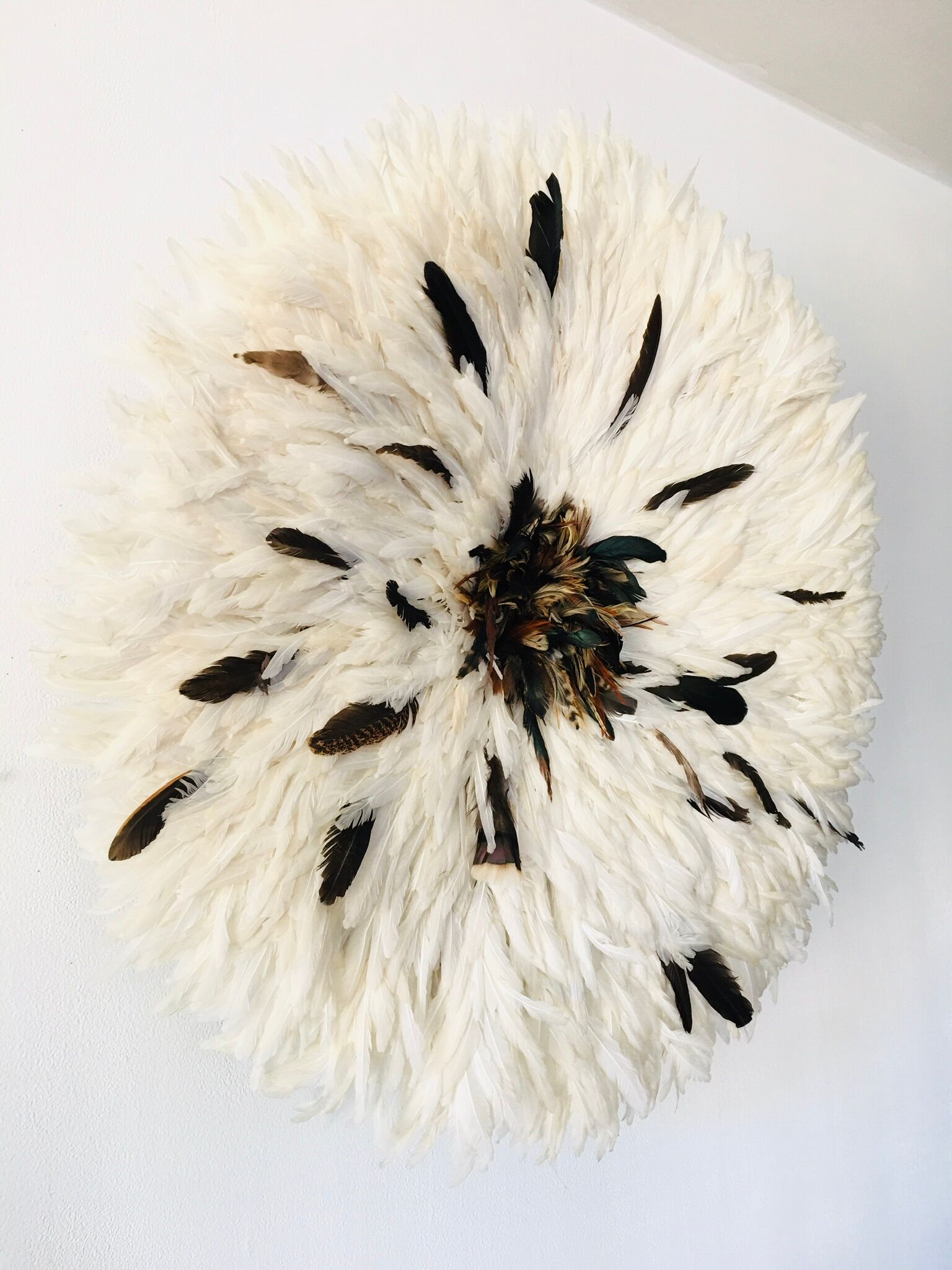 Juju hat blanc moucheté 75 cm